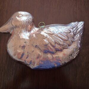 Copper Tin-lined Duck Mold